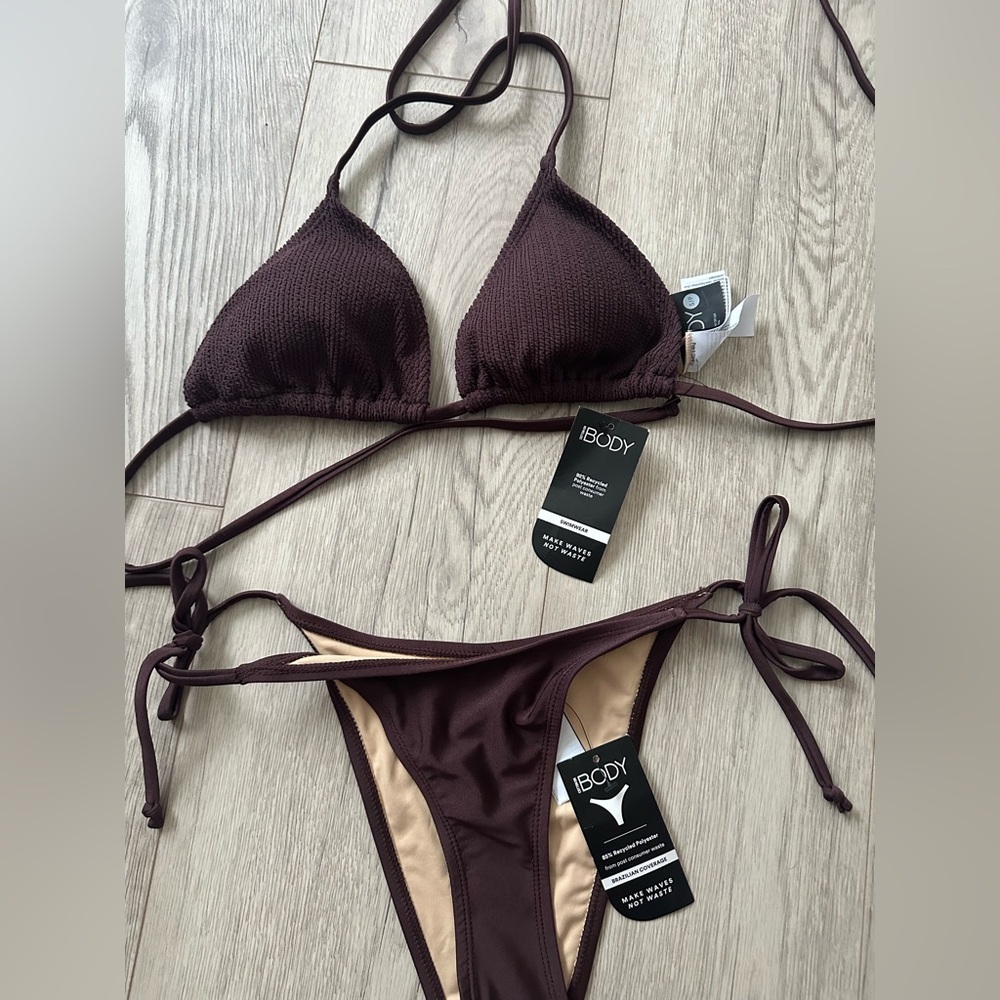 Cotton On body Women's Brown Bikini Set